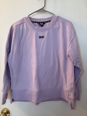 DKNY Pastel Lavender Crewneck Sweatshirt